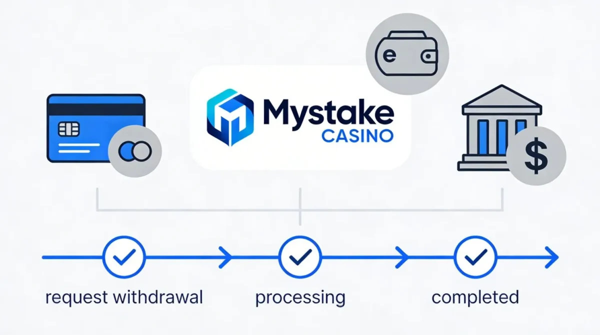 Mystake Casino Deposits, Payout Speed and Fees Guide